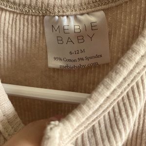 Mebie baby ribbed sleeper